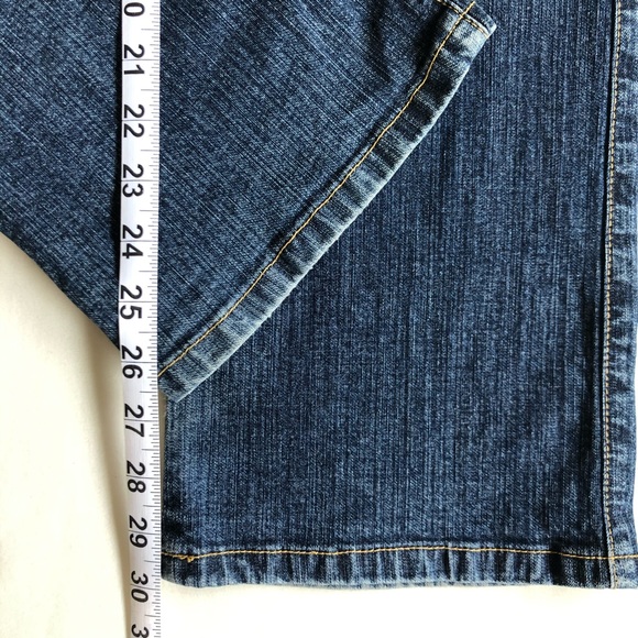 Straight Fit Blue Jeans Size 29 - Picture 5 of 7